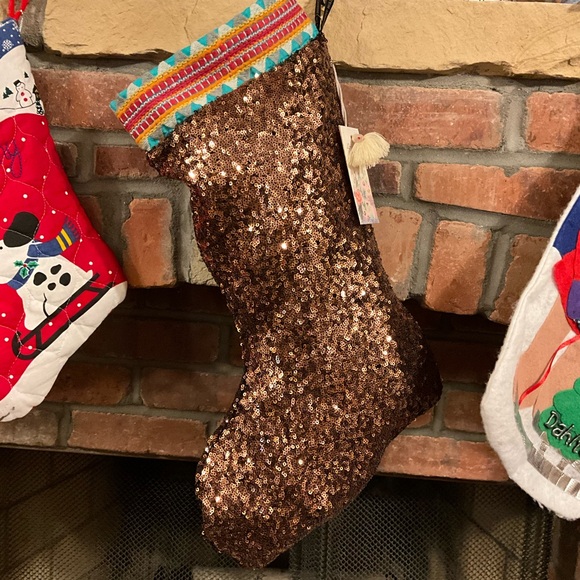 Johnny Was - Claret Holiday Stocking main image 1